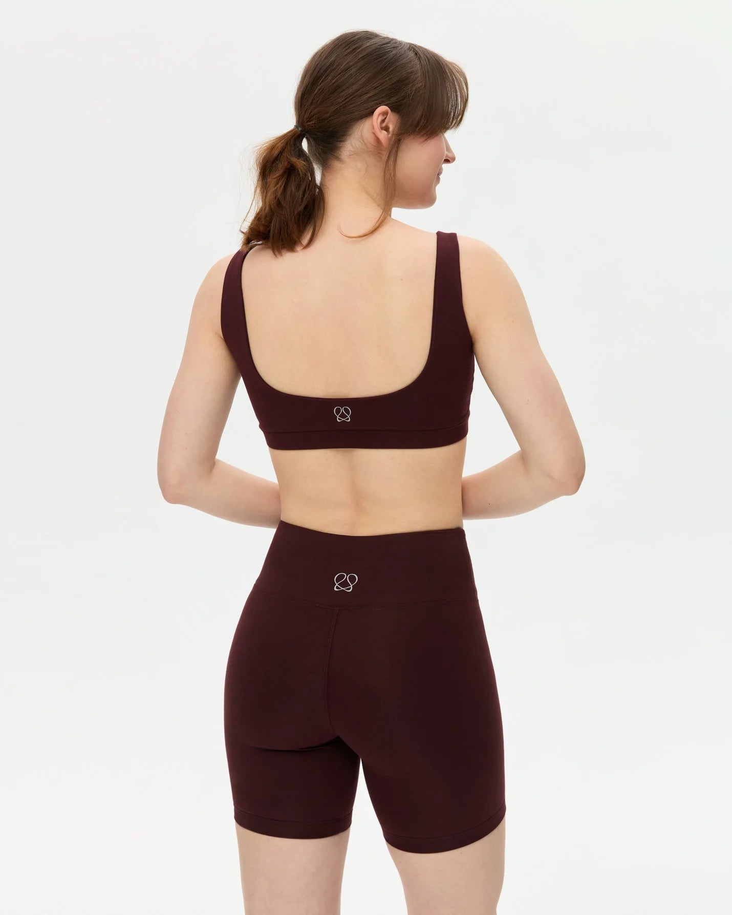 Organic Cotton Low Back Sports Bra