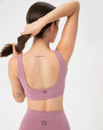 Organic Cotton Low Back Sports Bra