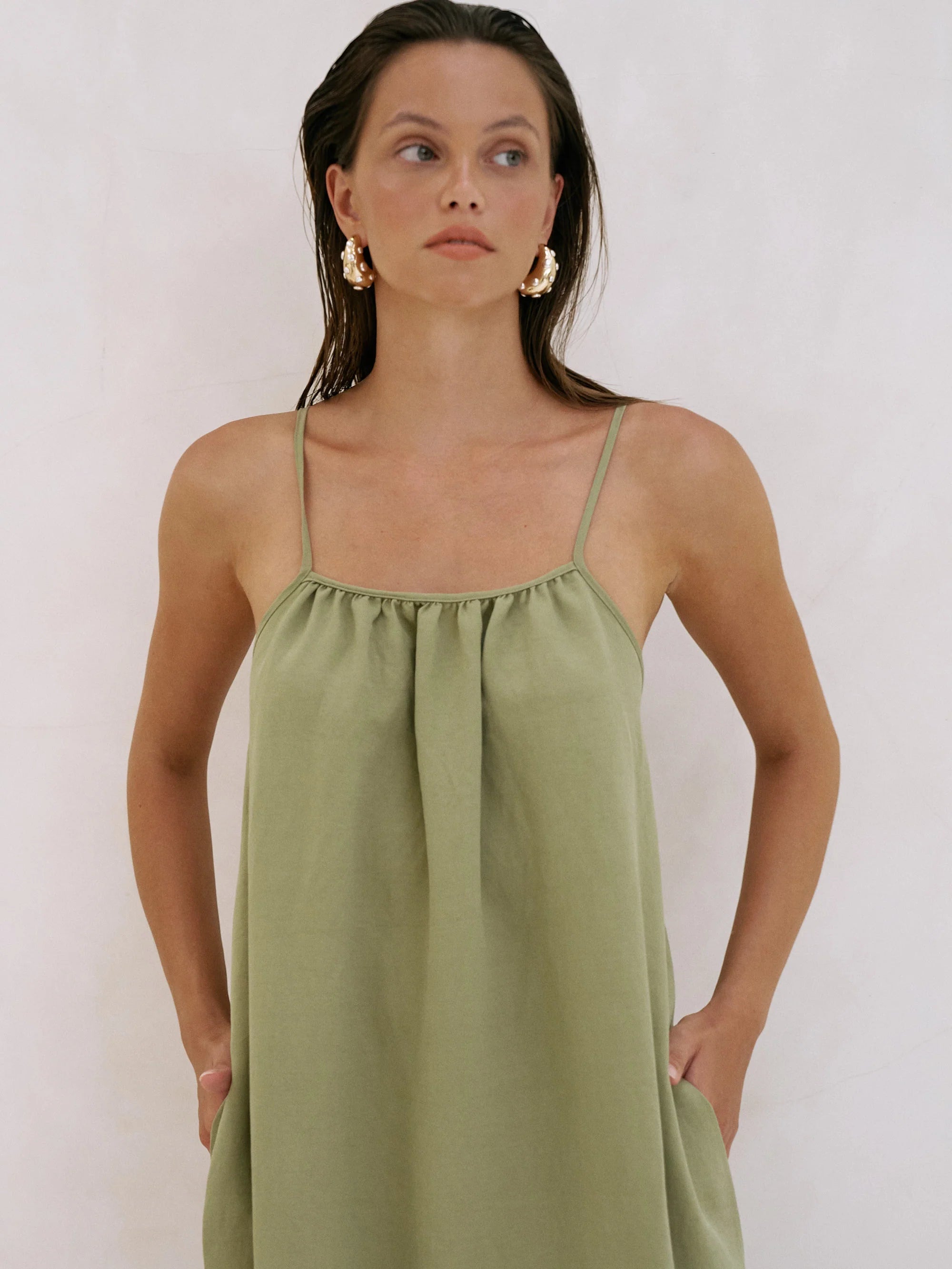 Bliss Flow Tencel Maxi Dress
