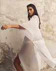 Bodrum Ties Cotton Kaftan