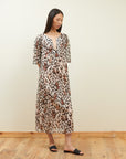 Leopard Kaftan Dress