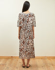 Leopard Kaftan Dress