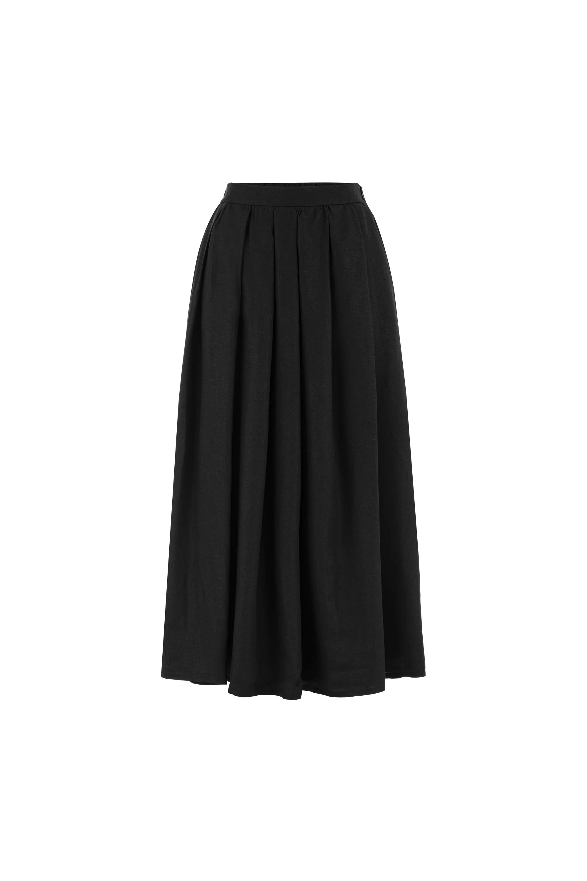 Weathered Linen Skirt