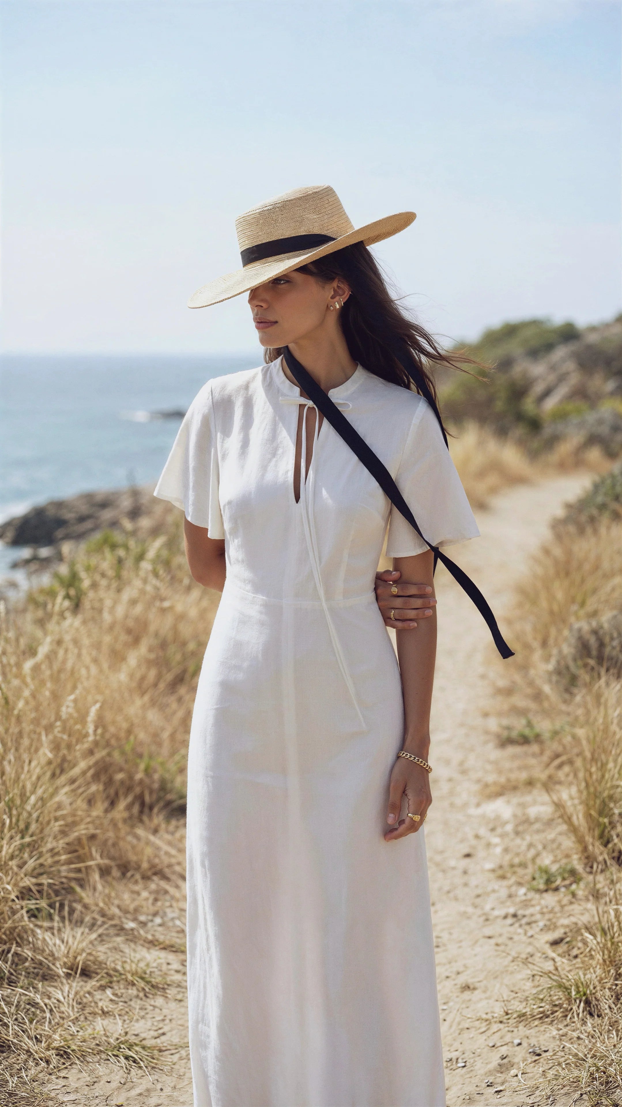Unhurried Linen Dress