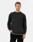 Organic Cotton Crew Neck Sweatshirt