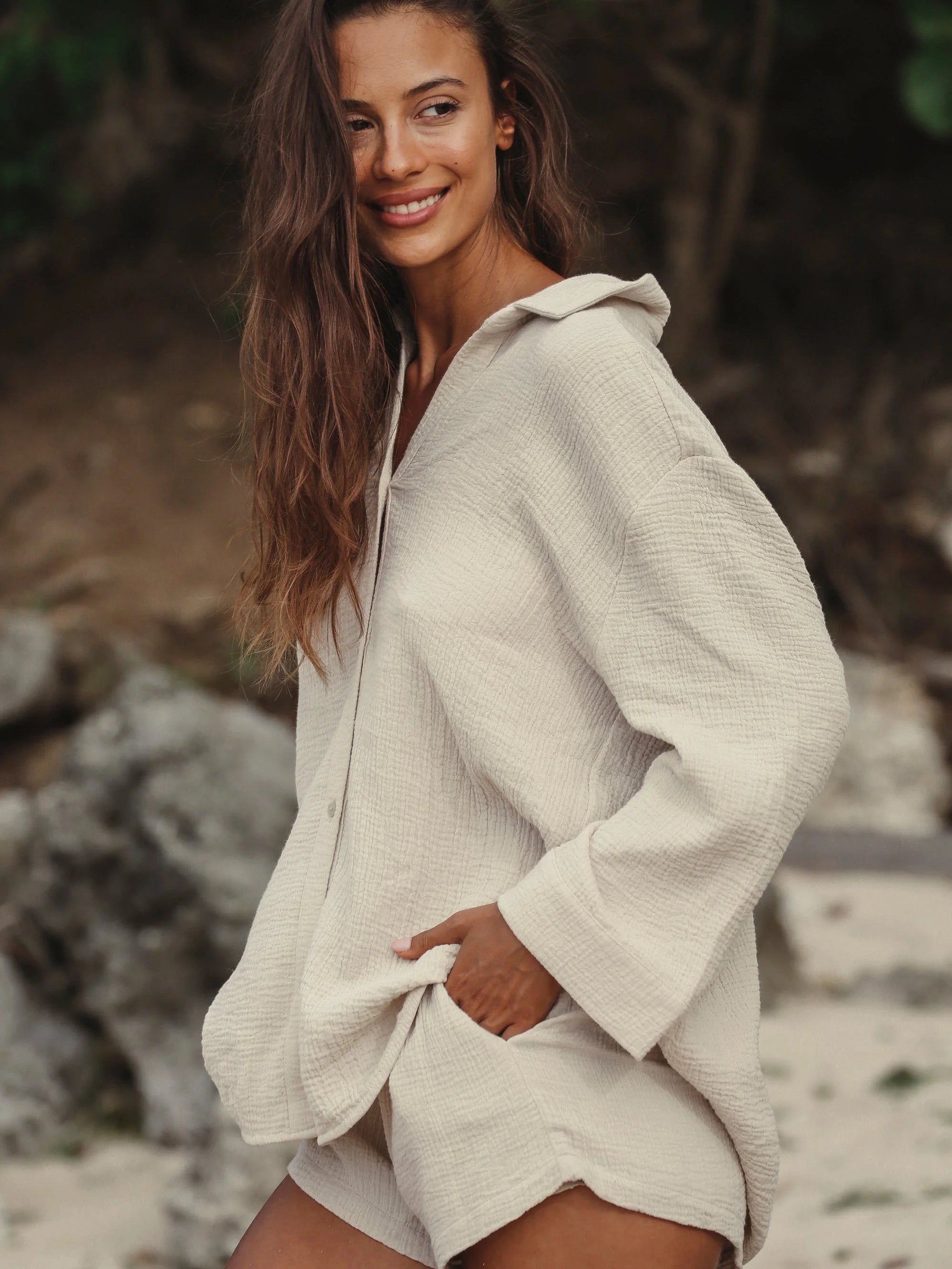 Echo Maxi Shirt