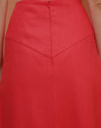 Pearl Maxi Linen Skirt