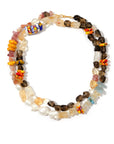 Color Series Natural Stones Gold Necklace