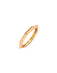 Platonic Solids Gold Ring