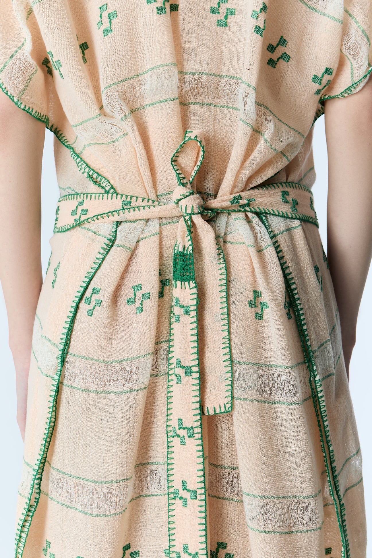 Saka Handwoven Cotton Kaftan