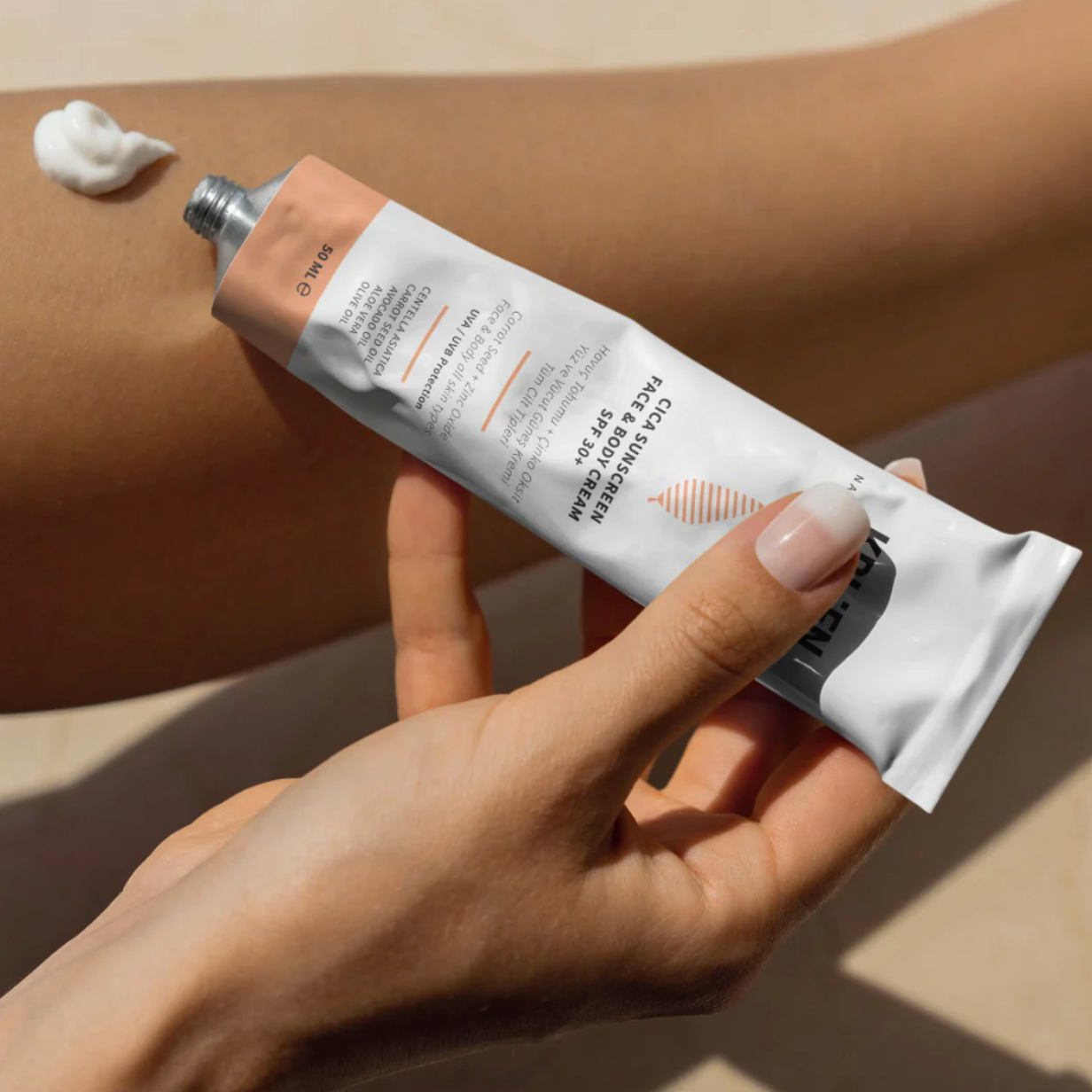 30+ SPF Sun Protection Cica Face and Body Cream