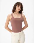 Organic Cotton Low Back Top