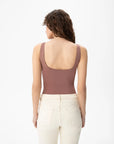 Organic Cotton Low Back Top