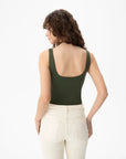 Organic Cotton Low Back Top