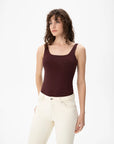 Organic Cotton Low Back Top