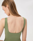 Organic Cotton Low Back Top