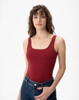 Organic Cotton Low Back Top