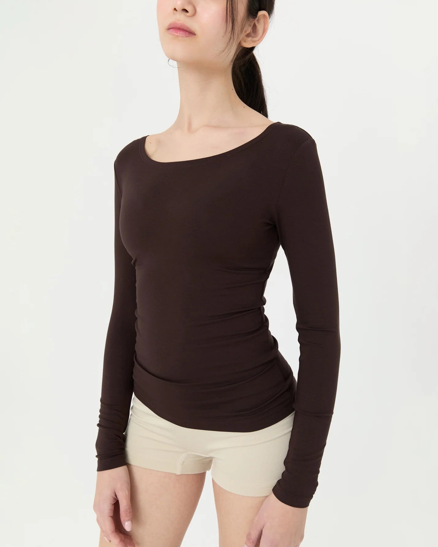 Viscose Long Sleeve Top