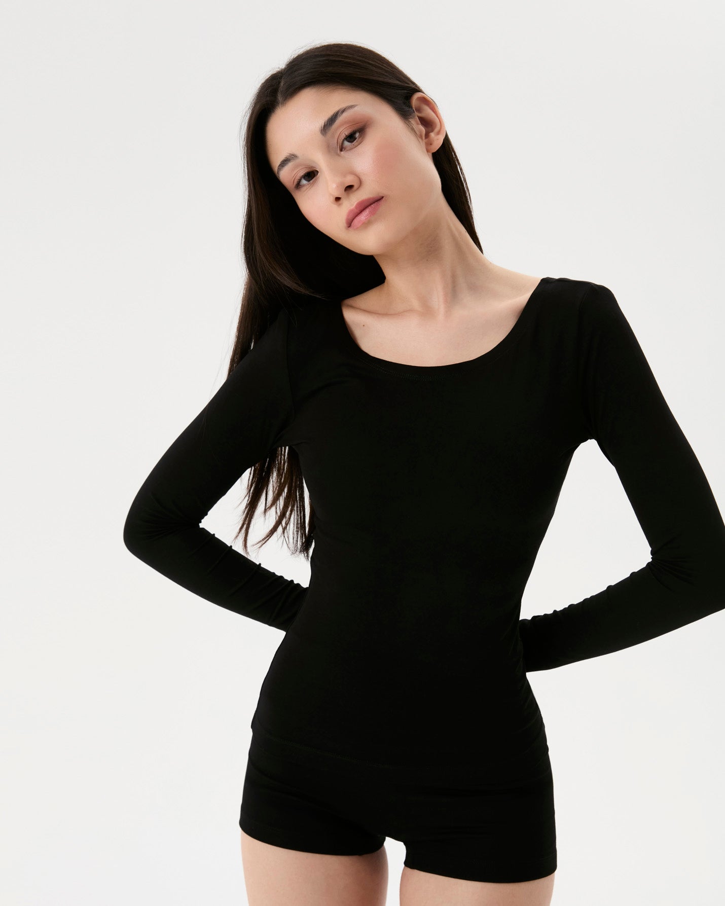 Viscose Long Sleeve Top