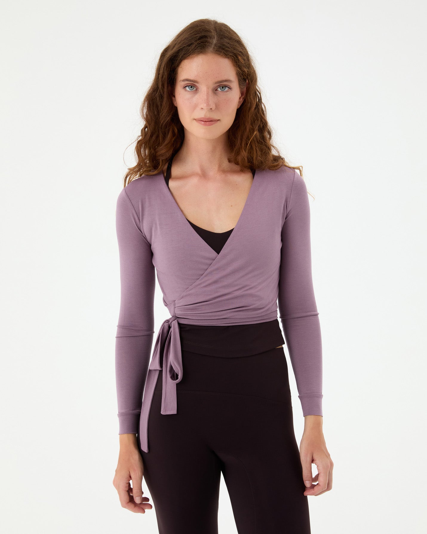 Wickelbluse aus Viskose