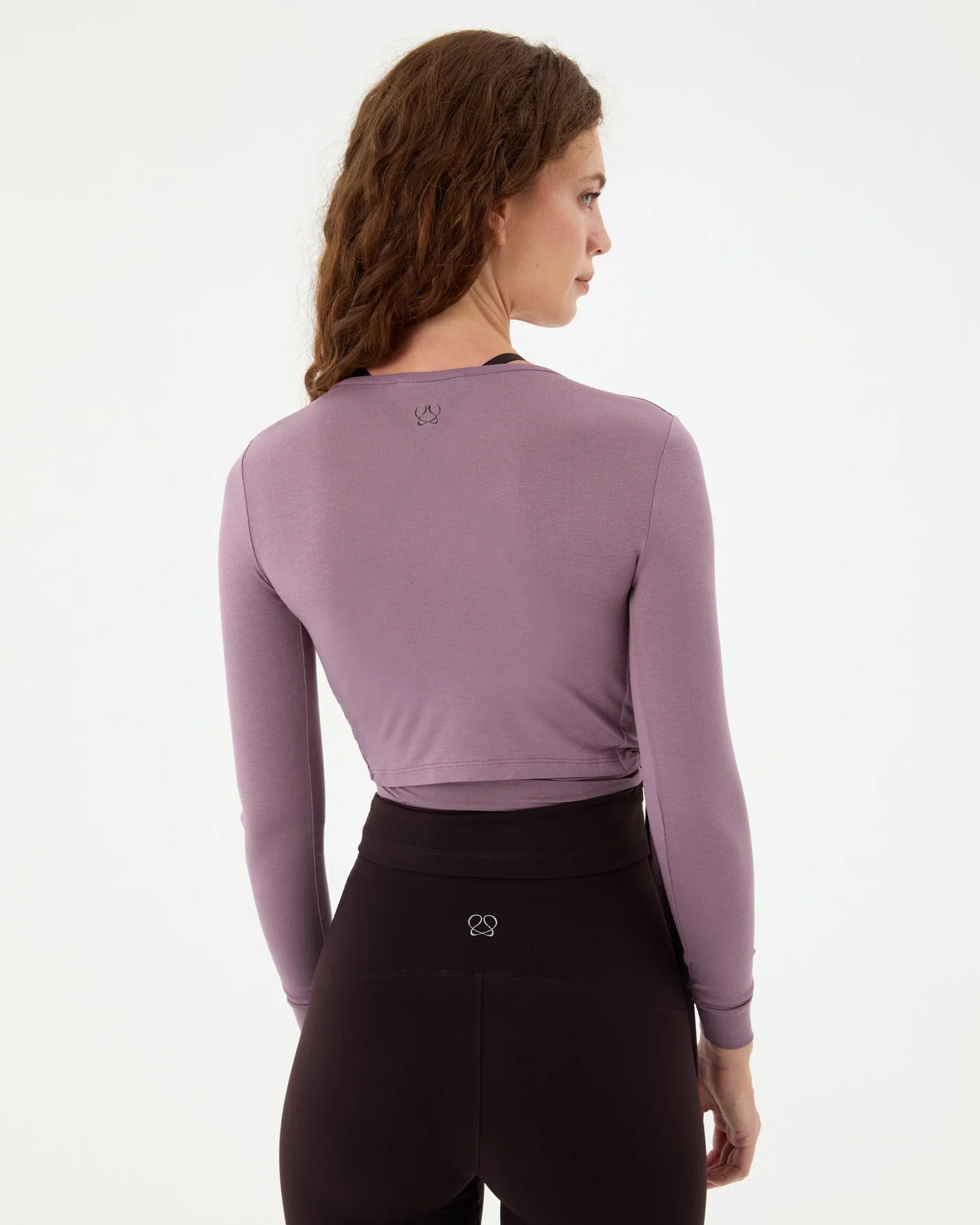 Wickelbluse aus Viskose