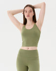 Viscose Halter Crop Top
