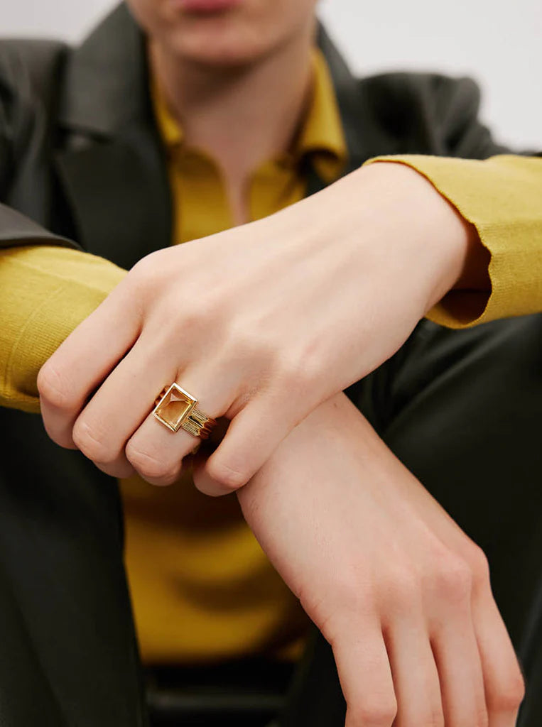 Unsaid Statement Gold Ring