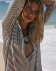 Voyage Cotton Shirt Dress