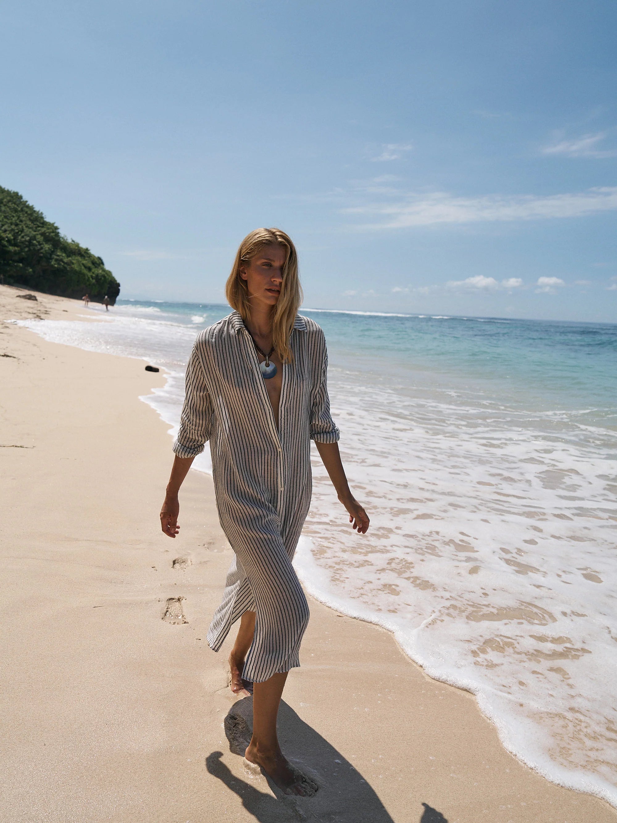 Voyage Cotton Shirt Dress