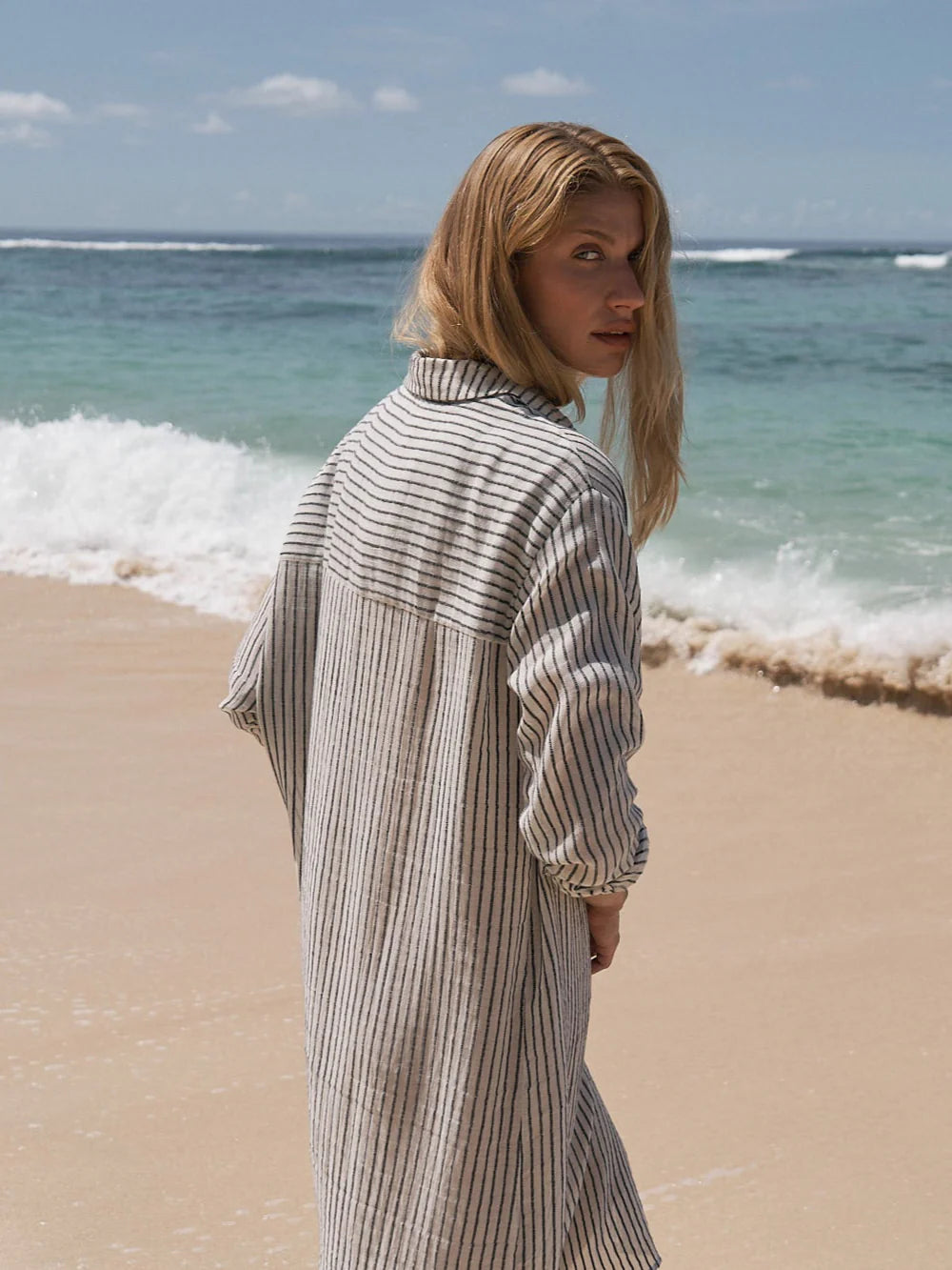 Voyage Cotton Shirt Dress