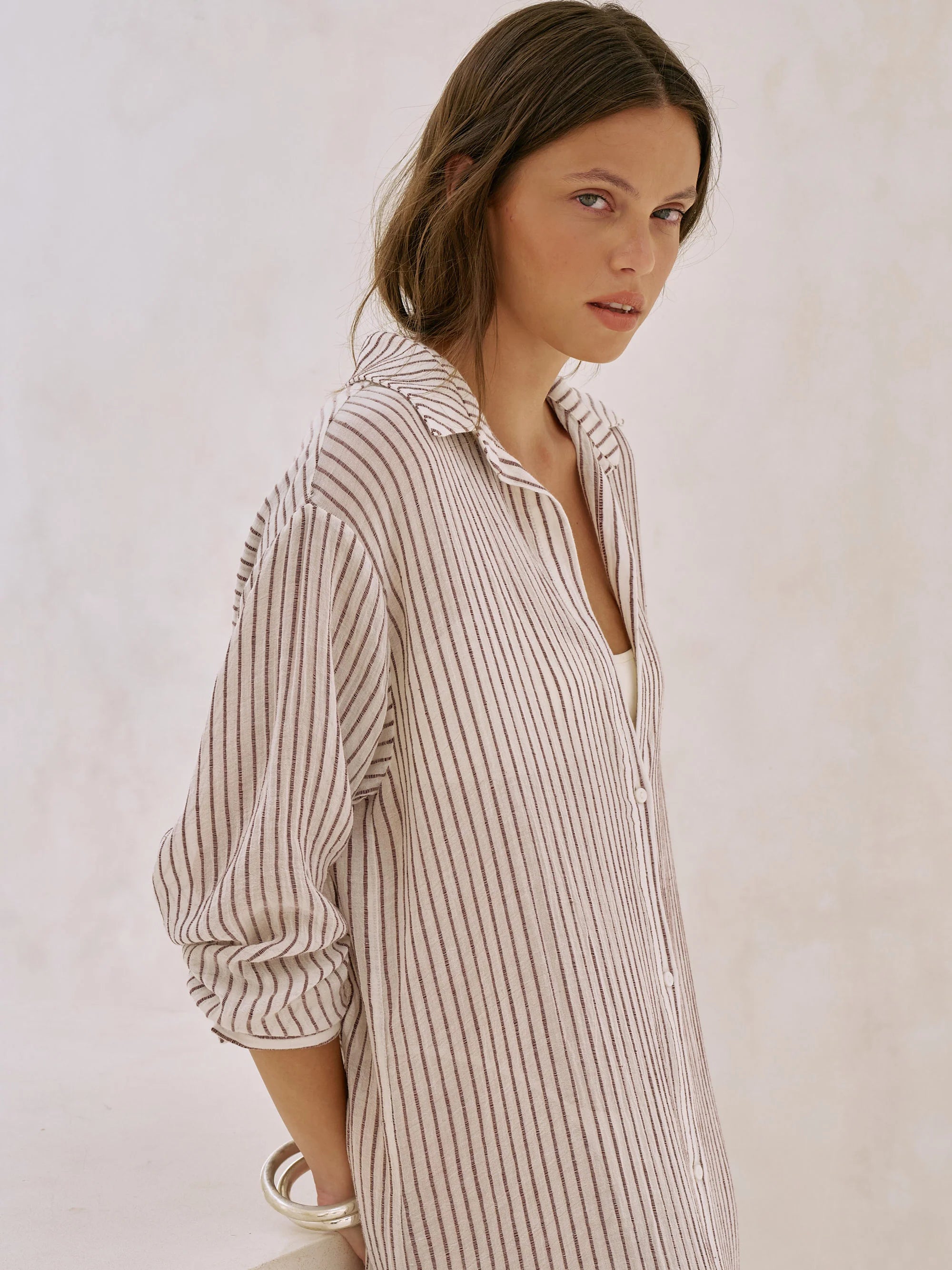 Voyage Cotton Shirt Dress