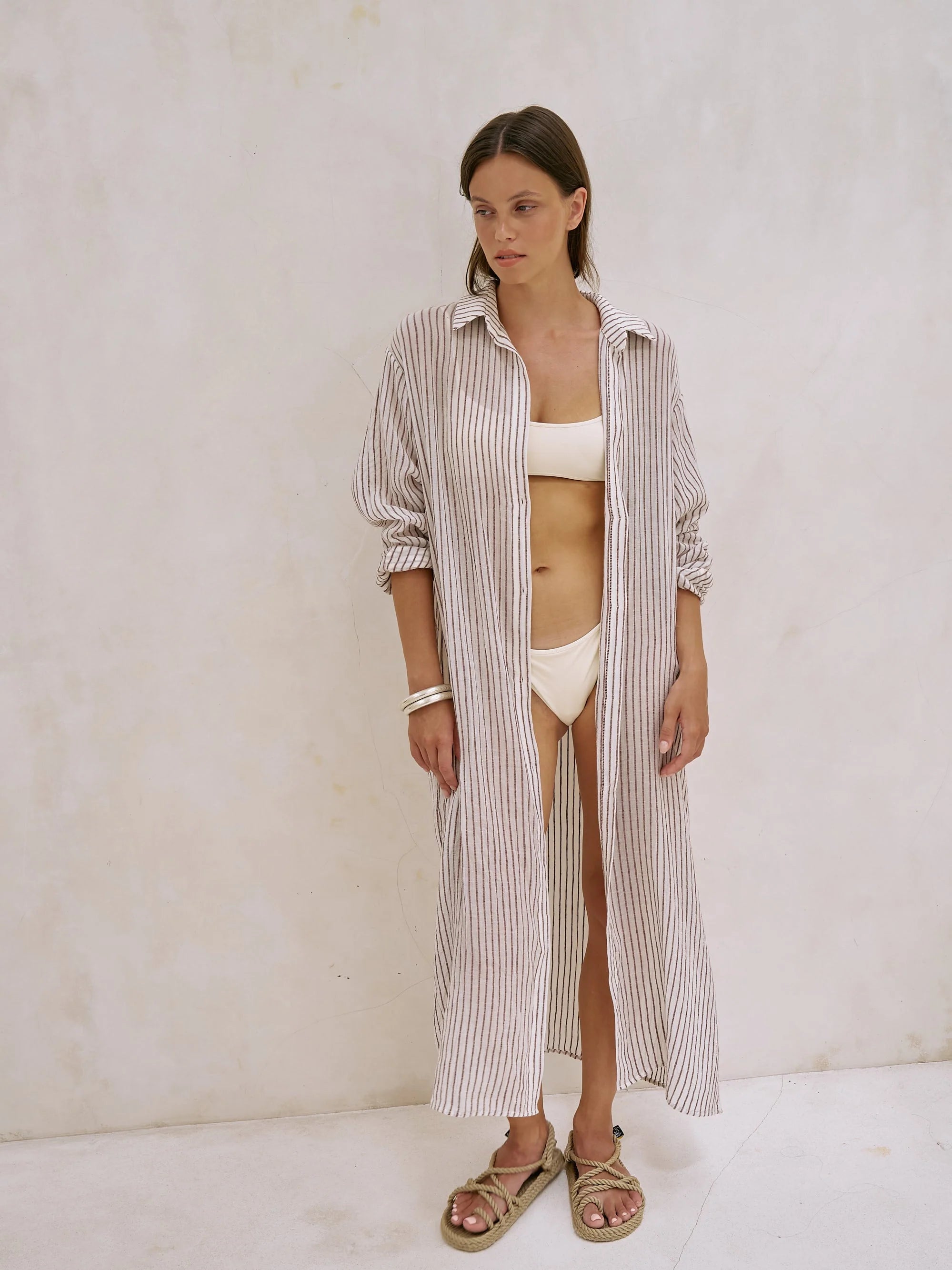Voyage Cotton Shirt Dress