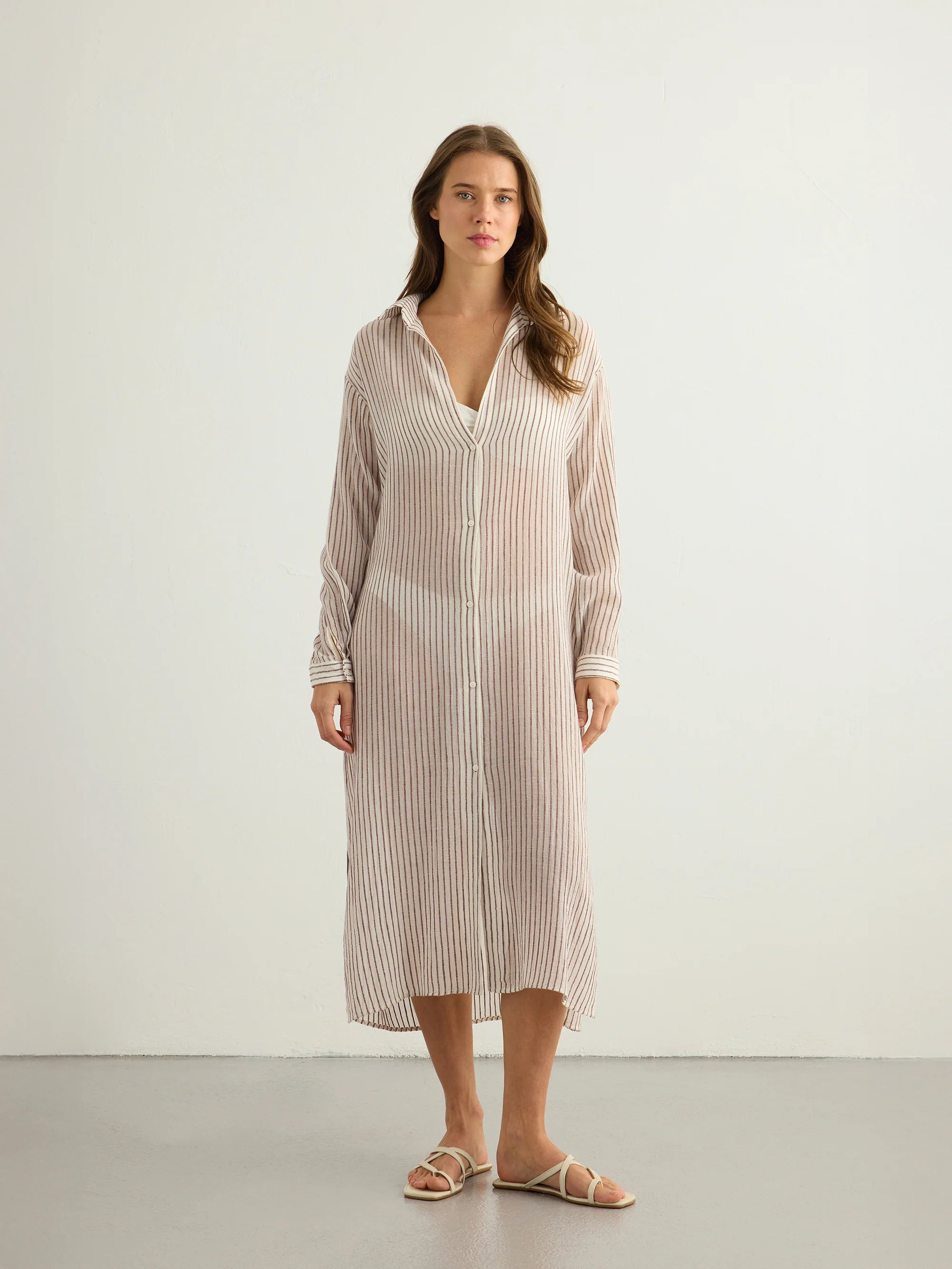 Voyage Cotton Shirt Dress