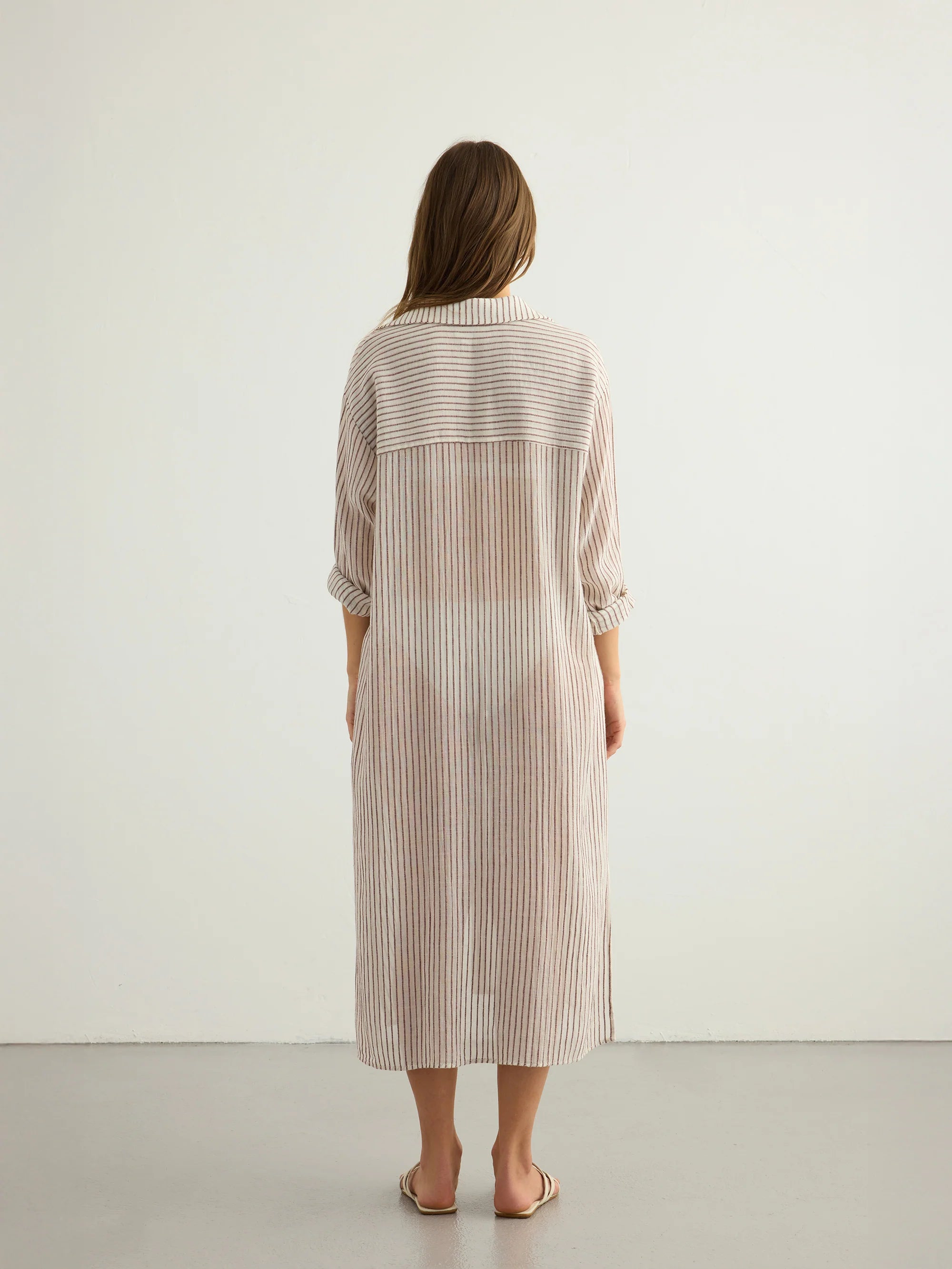 Voyage Cotton Shirt Dress