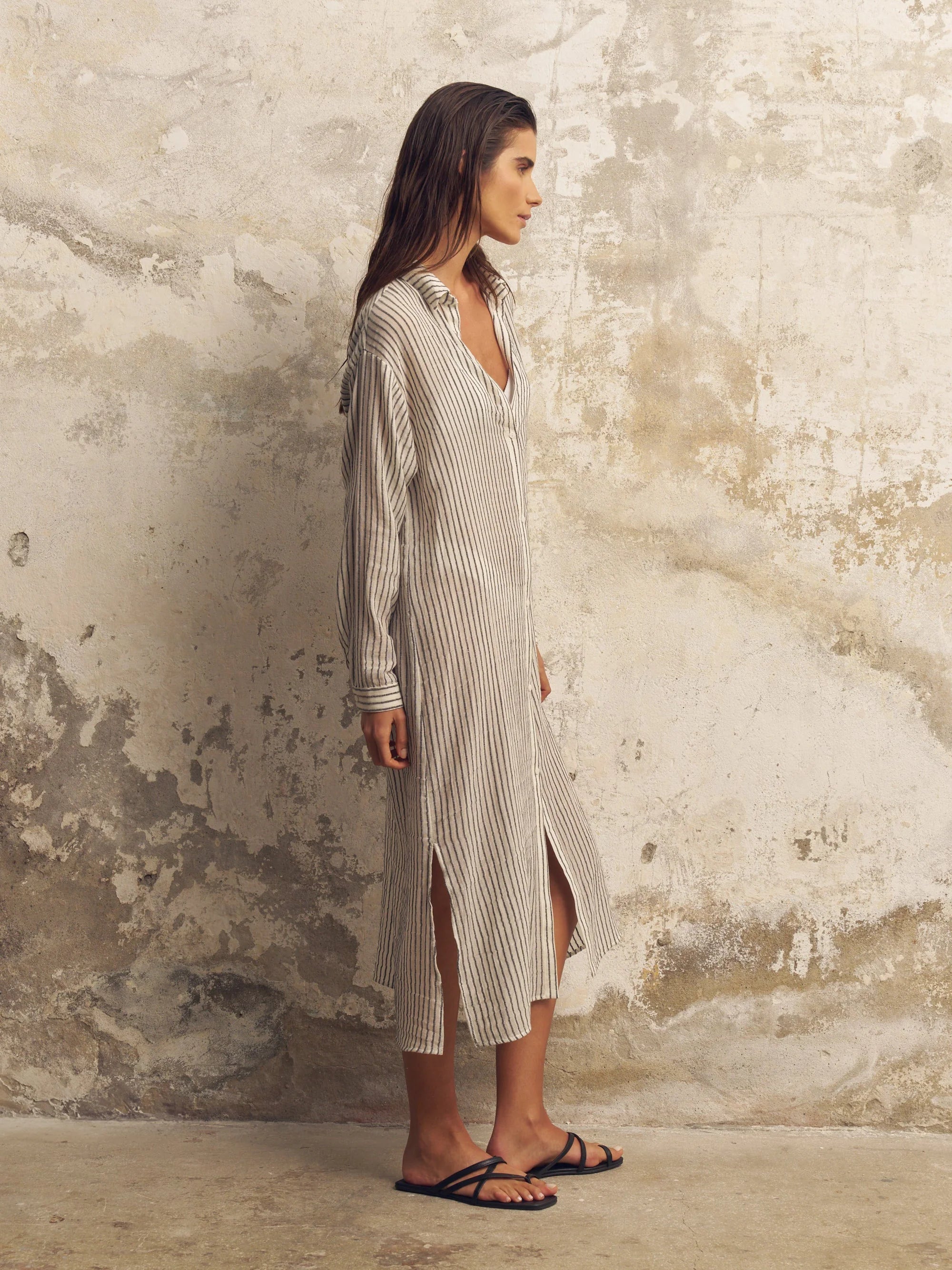 Voyage Cotton Shirt Dress