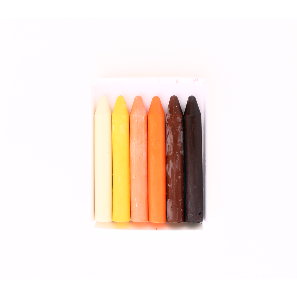 Skin Color Beeswax Crayon Set