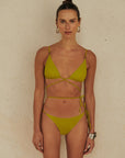 Ava İki Renkli ECONYL® Bikini Takımı