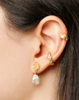 Pearl Mosaic Earring