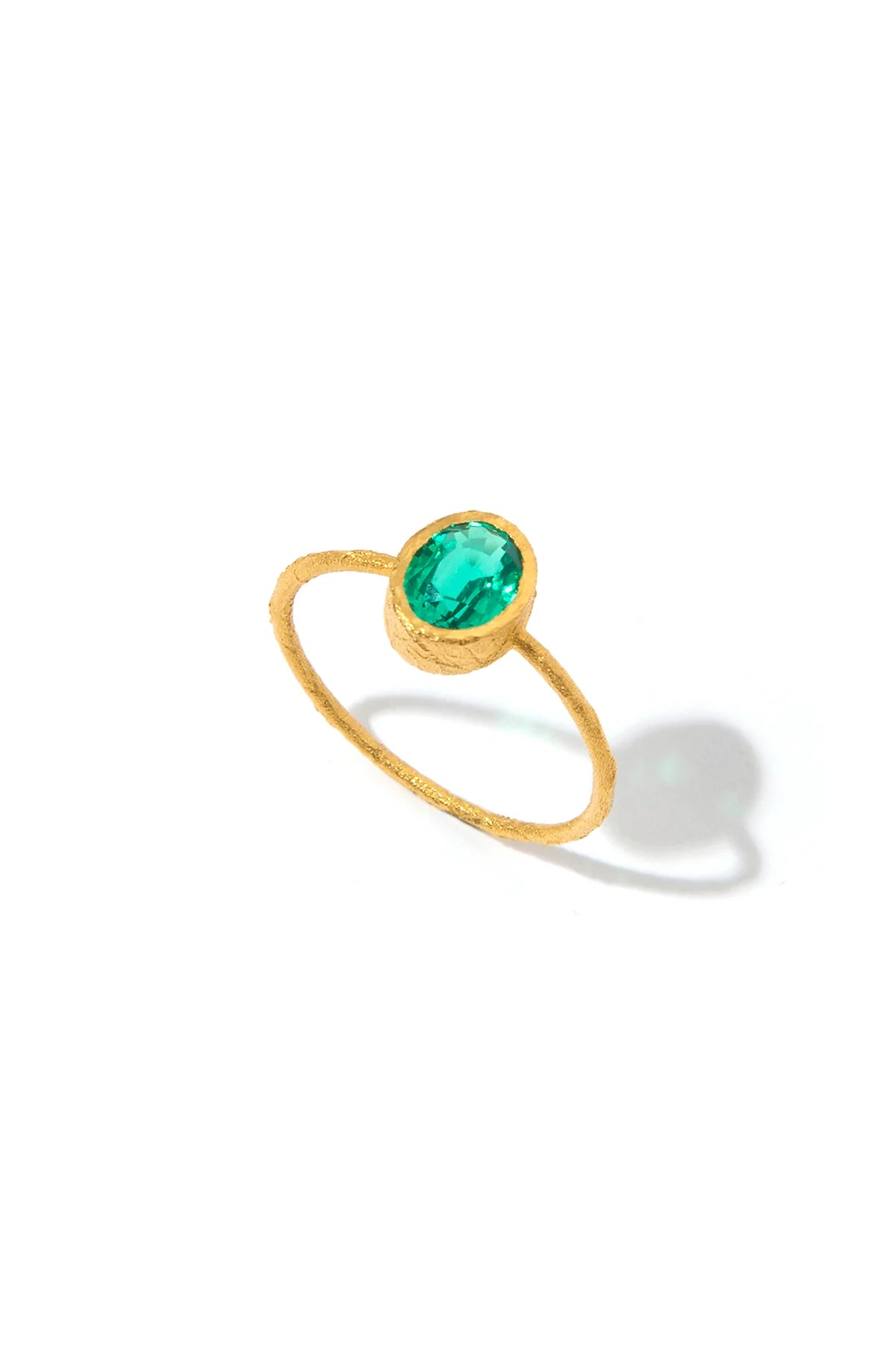 Emerald Gold Ring