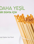 %100 Sürdürülebilir Buğday Samanı