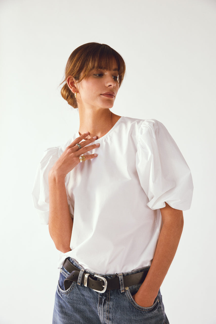 Back to Front Top - Poplin Cotton