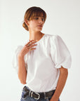 Back to Front Top - Poplin Cotton