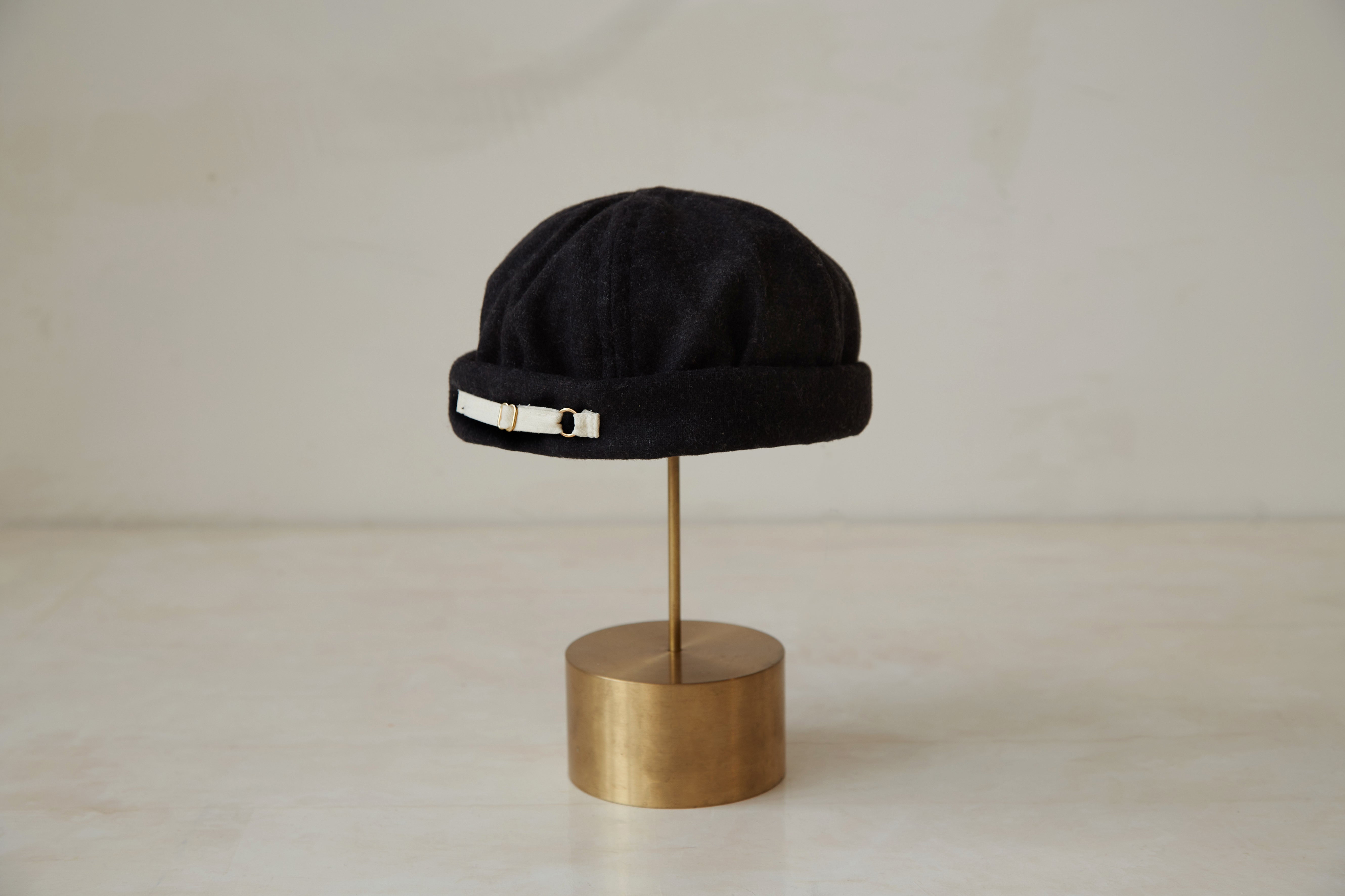 Lodos Hat - Black Wool