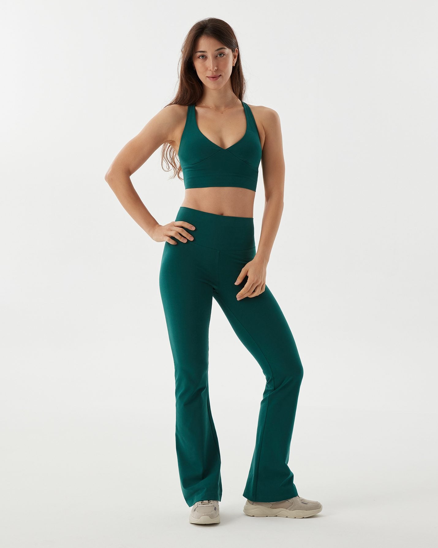 Susie Flare Shaping Legging - Cotton Stretch