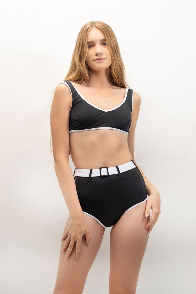 Ava Two-Tone ECONYL® Bikini Set