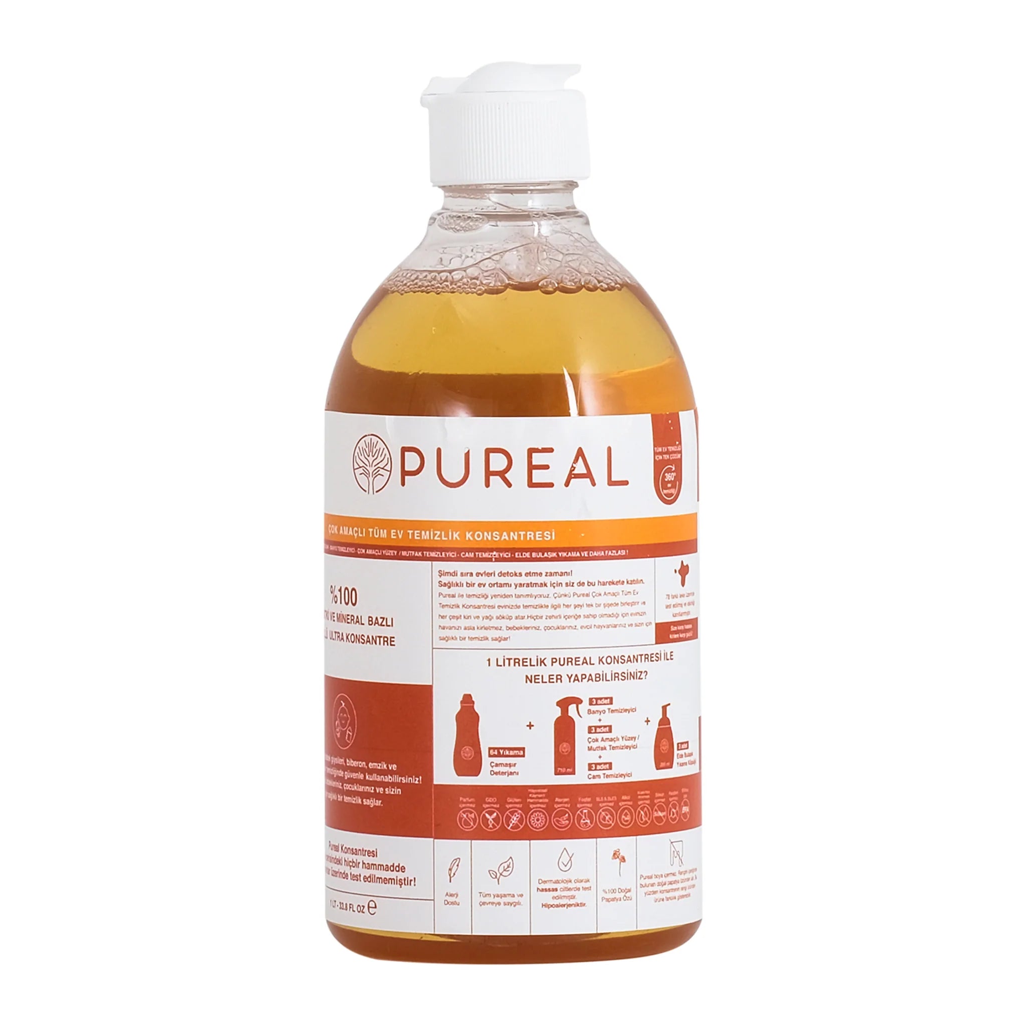 PUREAL MULTI-PURPOSE ALL HOME CLEANING CONCENTRATE – SIMPLE AS IS